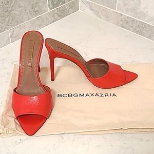 BCBGMaxAzria Dana Sandal Size 6.5 Red